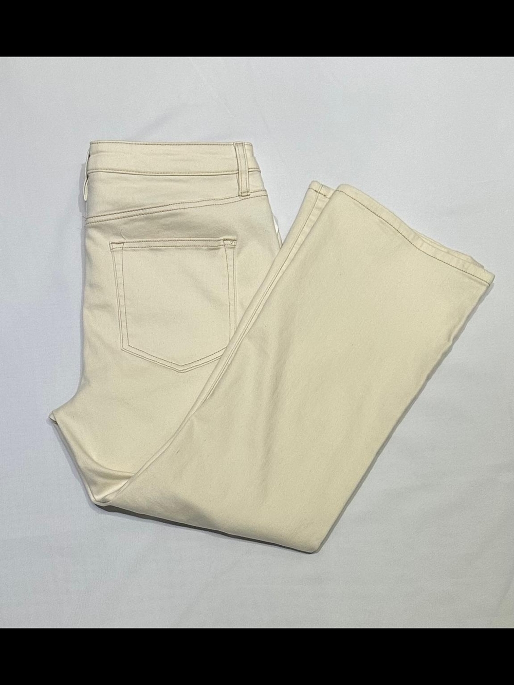 Tommy Bahama Cream Mide - Rise Indigo Palms Women's Jeans - Picture 4 of 5